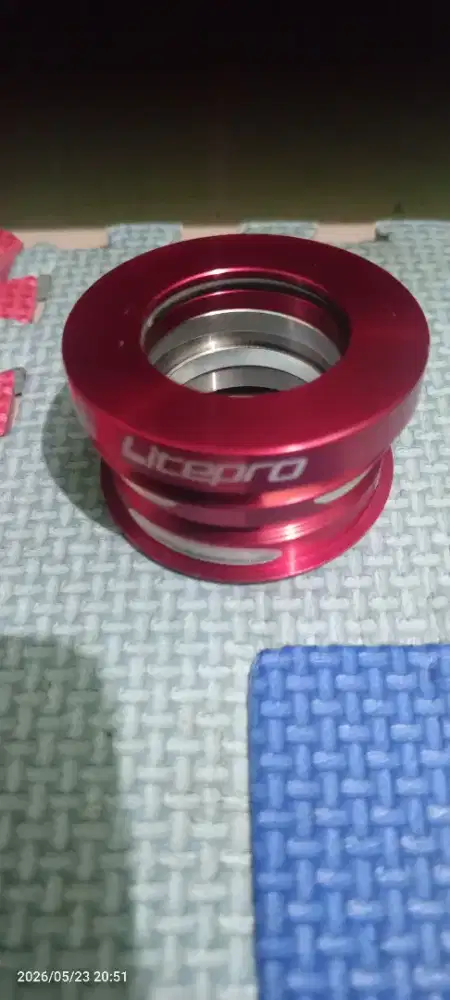 Headset Litepro 44mm sepeda lipat