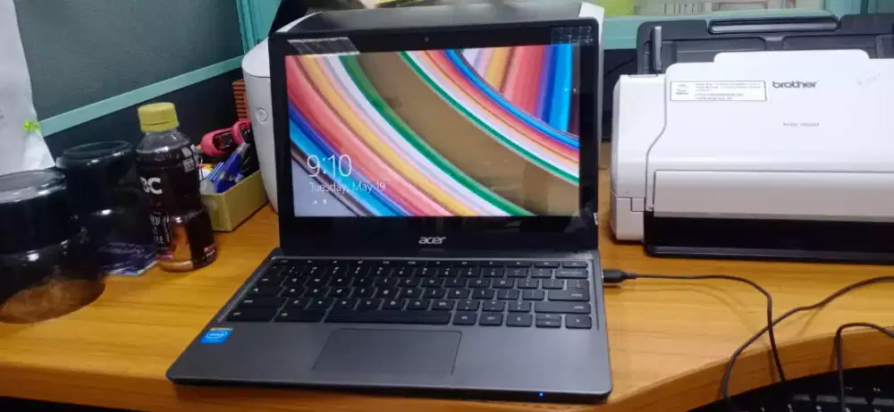 Chromebook Acer Ram 4 GB SSD 256 GB Harga Murah Normal Siap Pakai