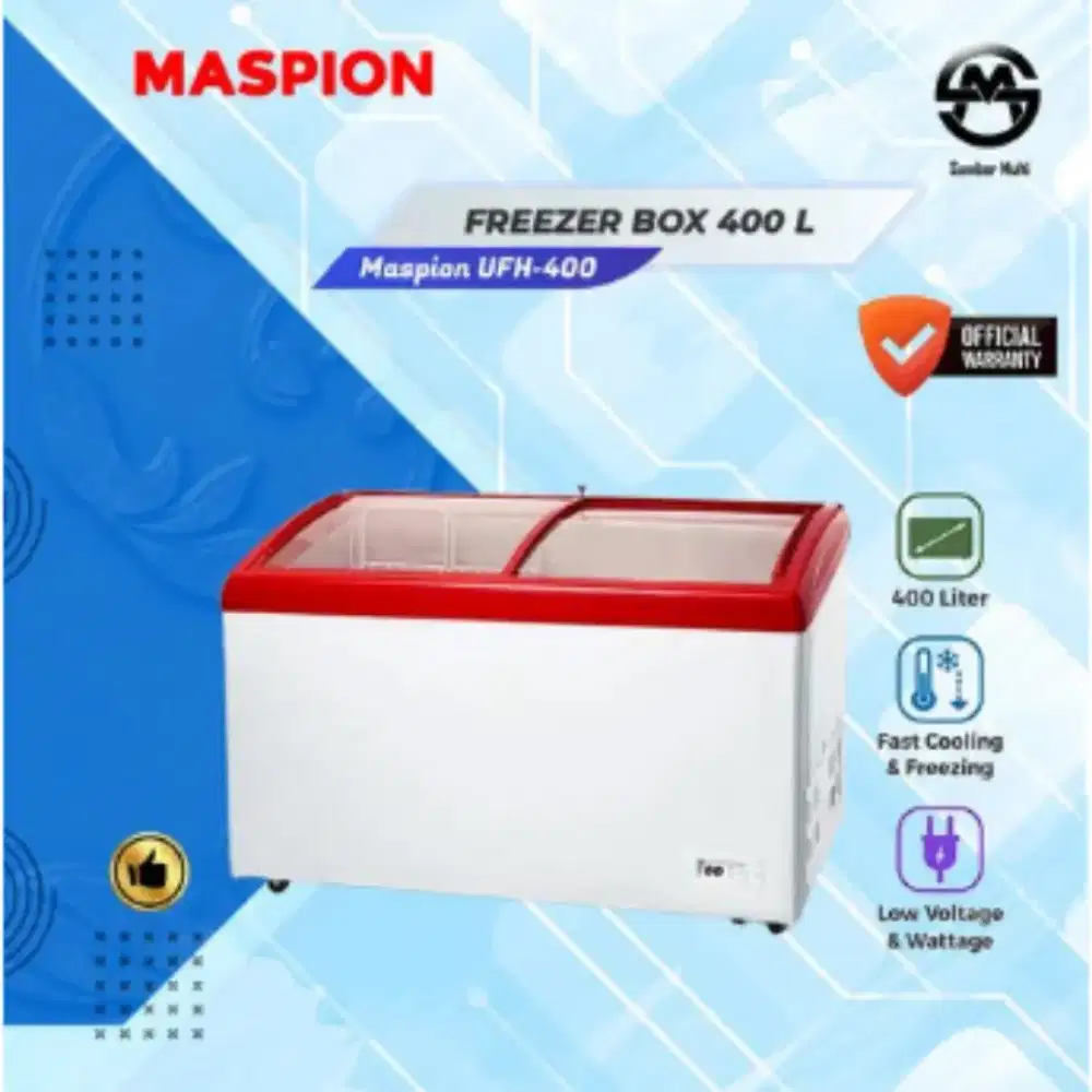 Freezer Maspion UFH 400C