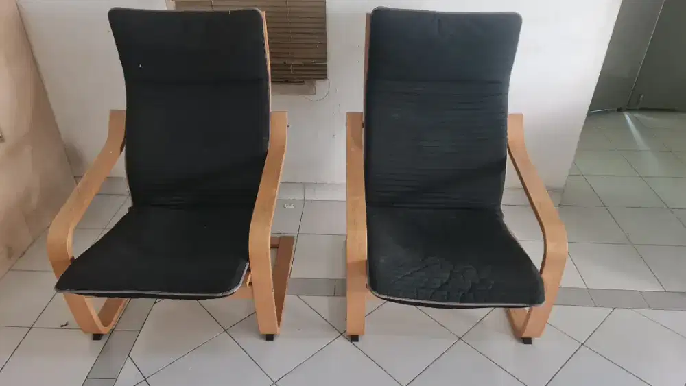Dijual poang atau kursi santai Merk Ikea