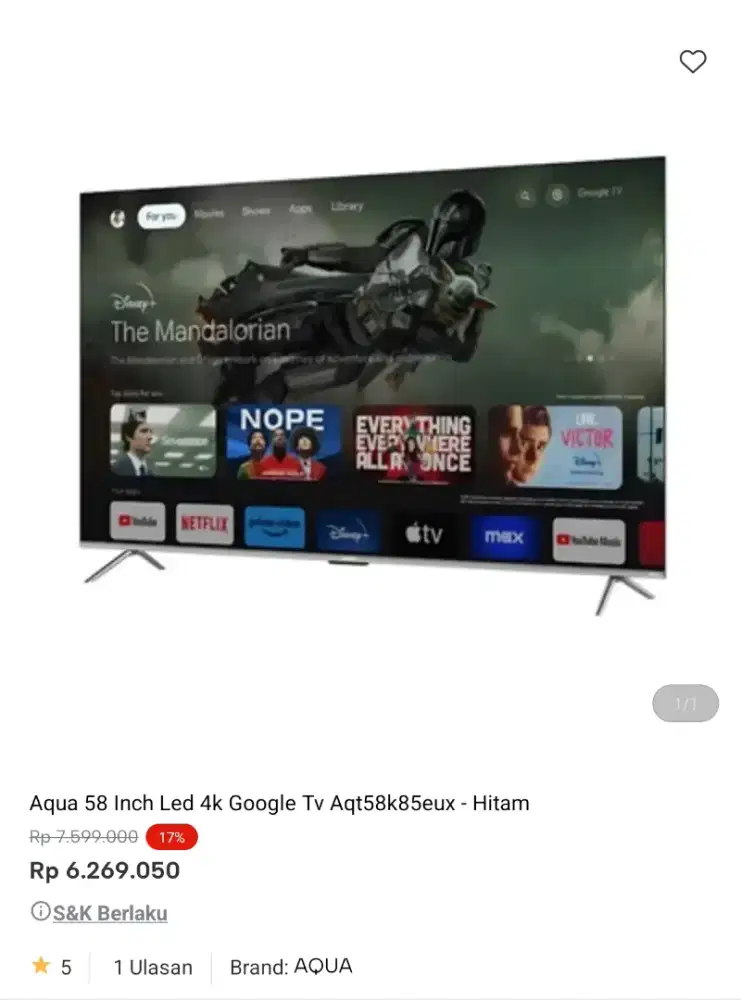 google tv promo bisa cicilan syarat ktp tanpa dp bayar bulan depan