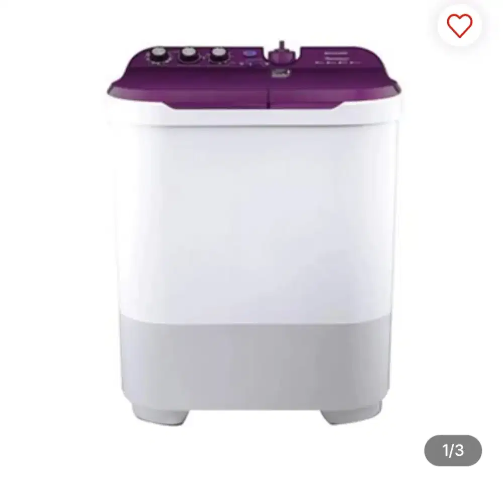 Sharp 10kg Mesin cuci 2 tabung