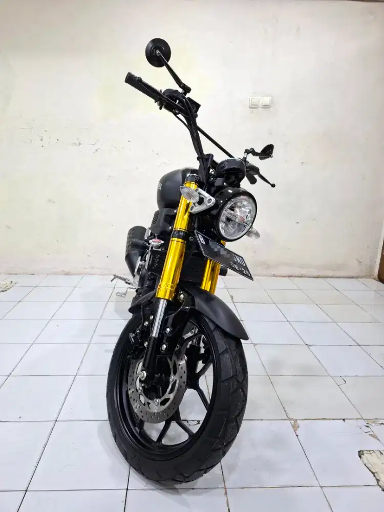 Yamaha XSR 155 2021 Black - KM 1rb Perak Gress Like New  - NEGO