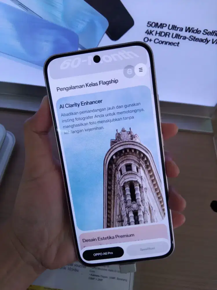 Oppo A6Pro 4g 8 128gb pink