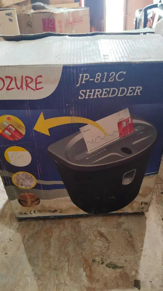 Kozure JP-812C Shredder (Mesin penghancur kertas)