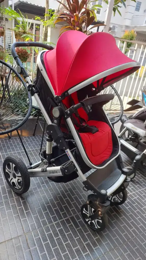 Dijual cepat stroller chris&olins
