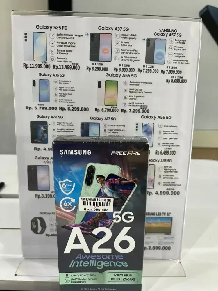 Samsung A26 5G 8/256gb ATLANTIS DAHSYAT