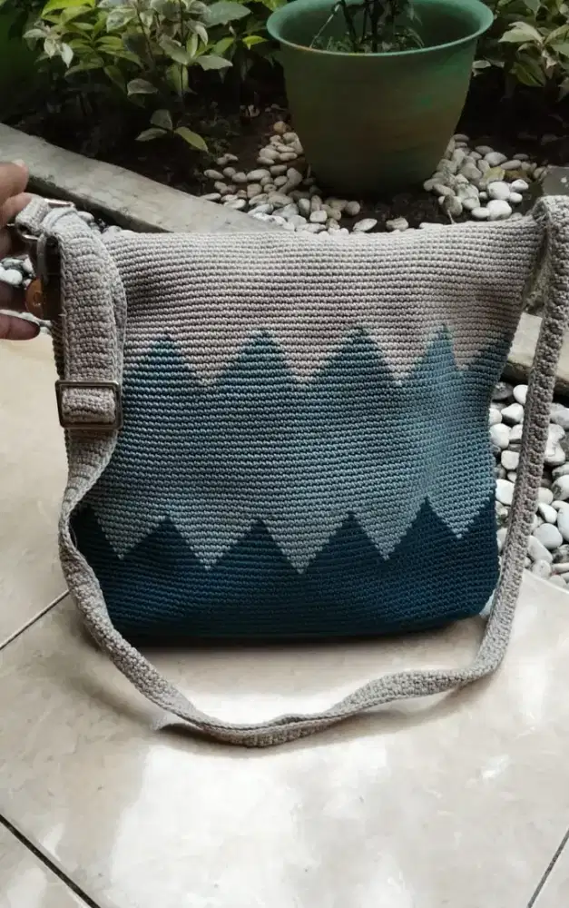 Tas Rajut dowa original