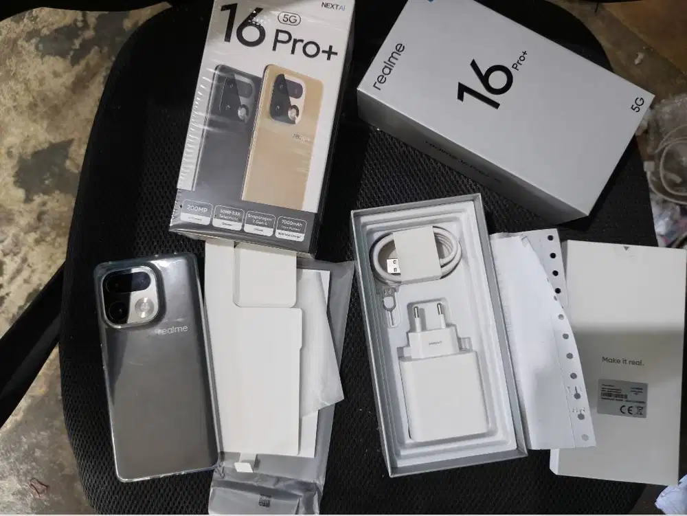 Realme 16 Pro Plus 12/512GB Grey BNOB (Pemakaian 3 Hari)