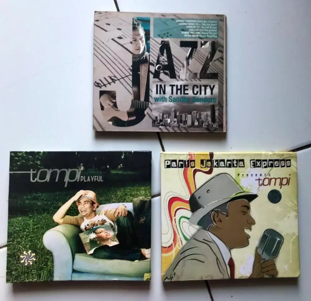 3 Jazz album ; dr. Tompi & Shandy Sondoro