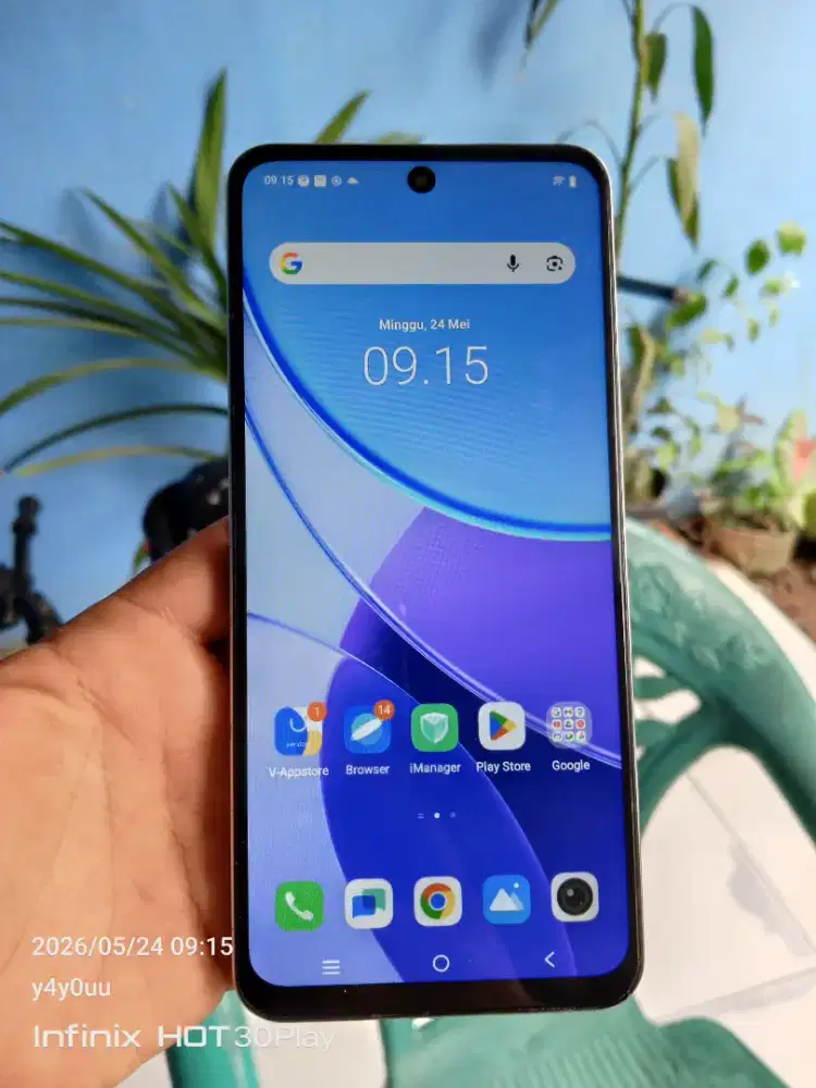 Vivo y19s ram 4+4/64 kondisi normal tidak ada minus hp casan
