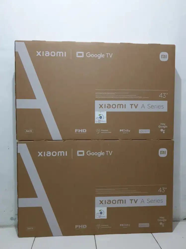 XIAOMI GoogleTV ( Android ) 43 inch. Gres, bisa diantar + setting
