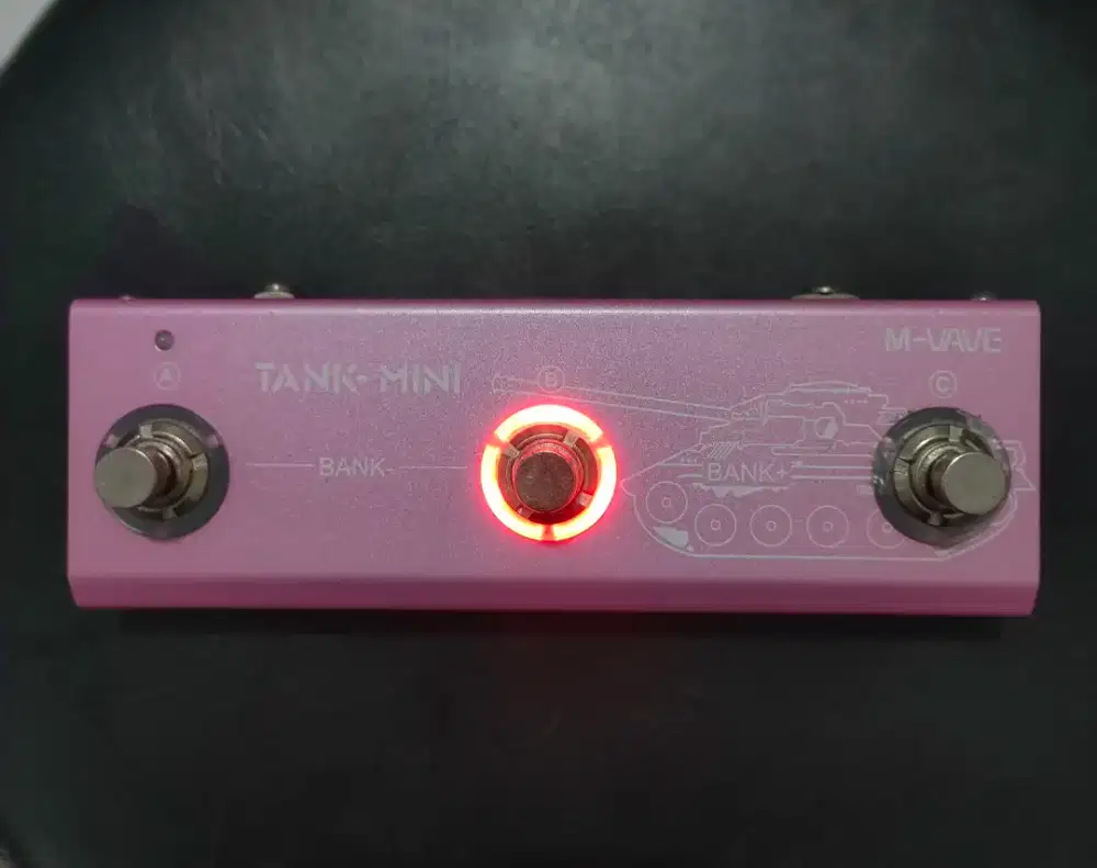 Efek Gitar M-Vave Tank Mini