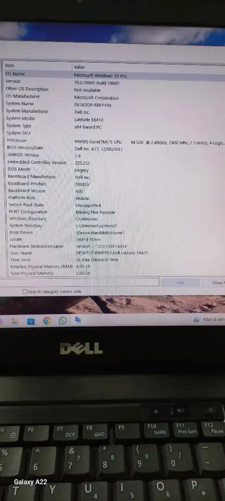 Edisi turun harga BU Dell Latitude e6410 No Minus