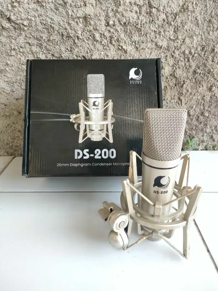 Mic Condenser Dolphin Sound DS 200