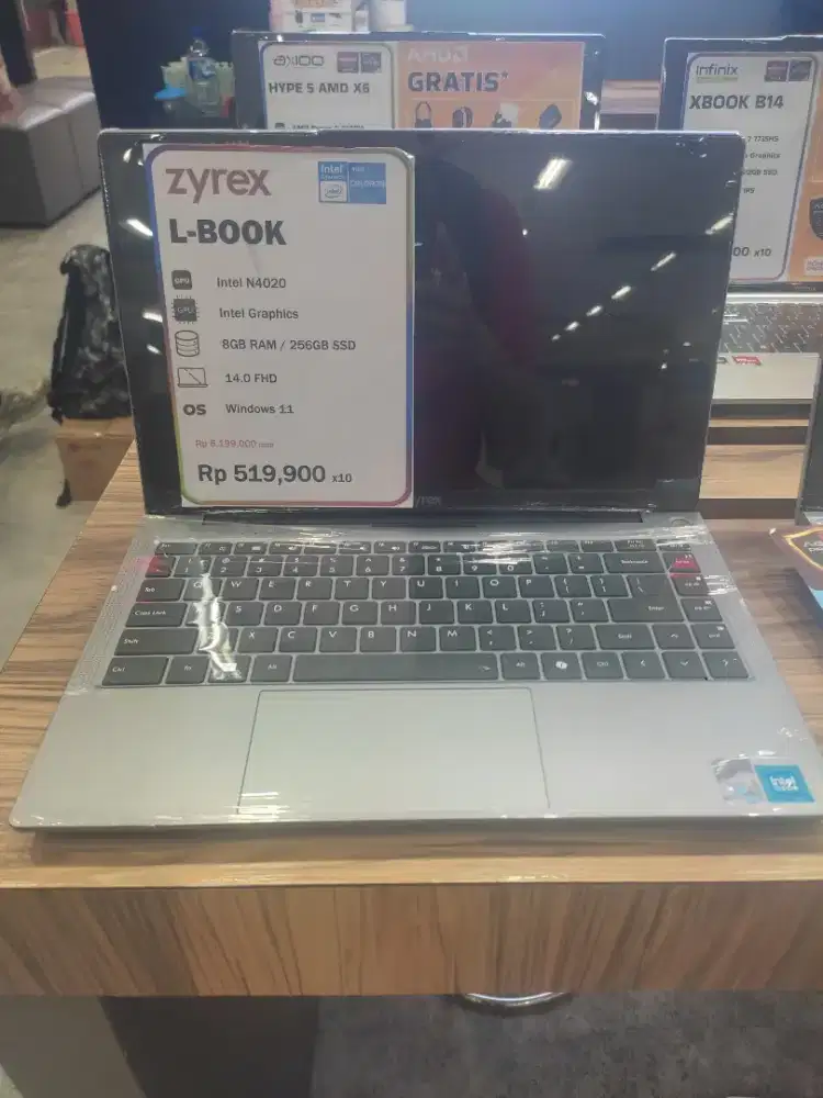 zyrek l-book RAM 8gb 256gb bisa cicilan tanpa uang DP