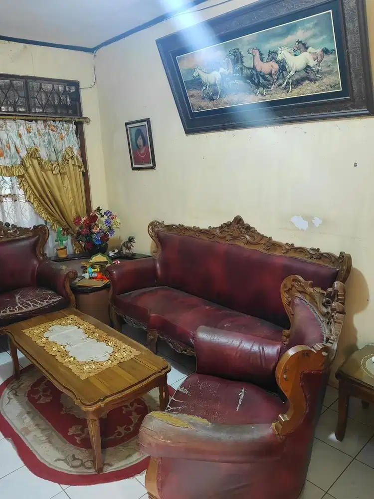 Kursi Sofa Tamu Ukir Klasik