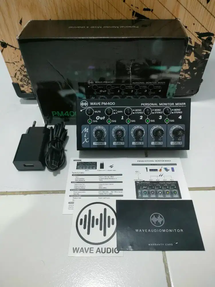 Wave PM400 Monitor Mixer