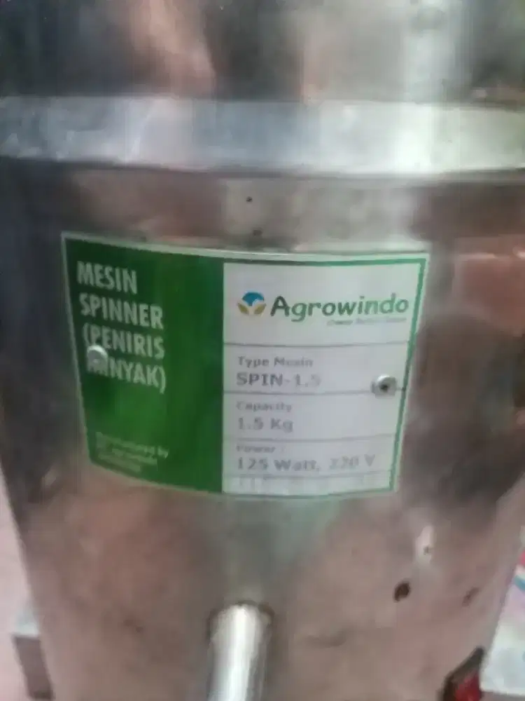Dijual murah spinner untuk usaha gorengan