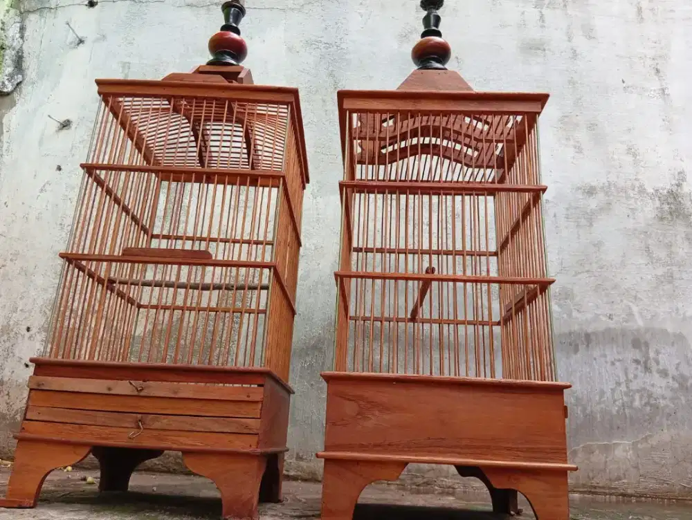 DIJUAL 2 BUAH KANDANG BURUNG PLECI / KOLONI – KONDISI MULUS