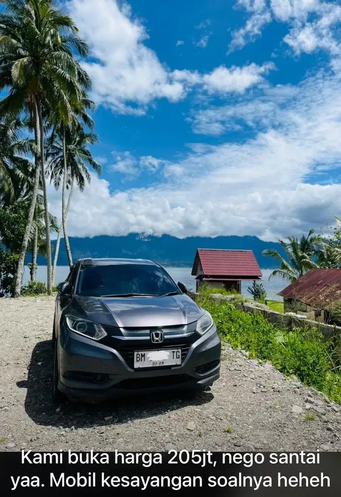 Honda HRV E CVT Abu-abu Metalic 2017