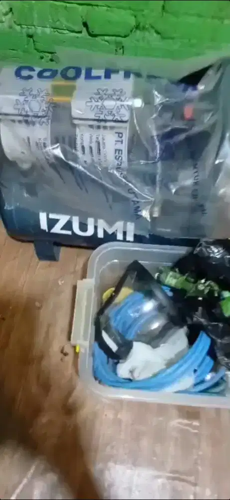 Dijual kompresor silent + alat² cat