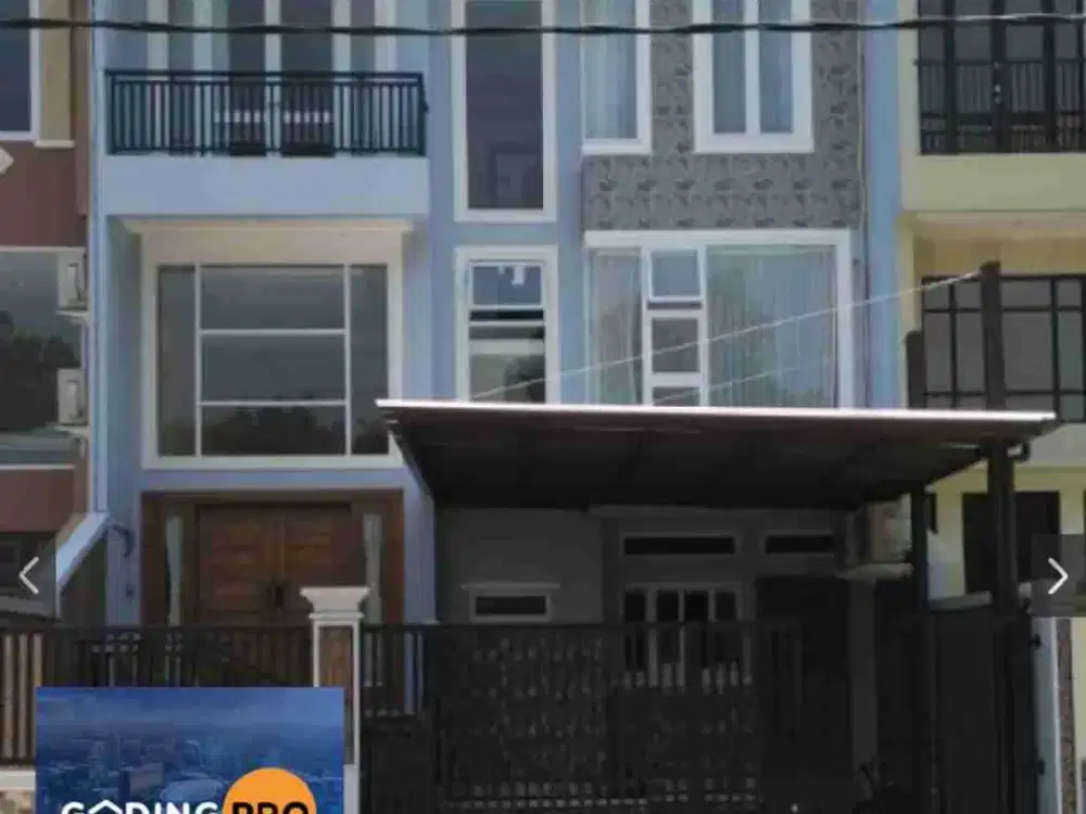 JUAL RUMAH HARJAMUKTI CIBUBUR DALAM CLUSTER SHM RAPI SIAP HUNI BANGUNAN 2 LANTAI