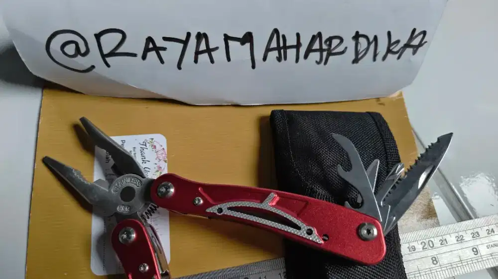 Tang lipat multi tools bekas mulus