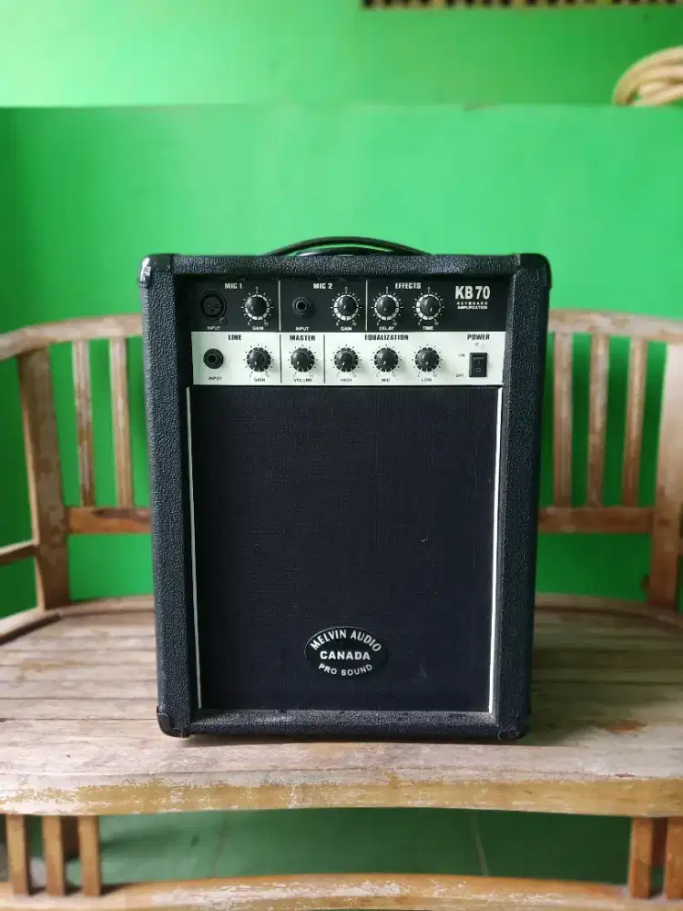 Ampli Melvin Audio Utk Keyboard/Bass/Drum Elektrik