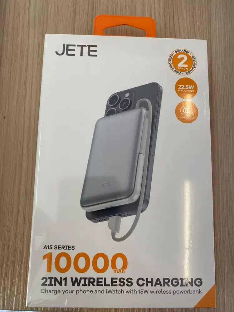 powerbank jete wirelles a15 10000mah