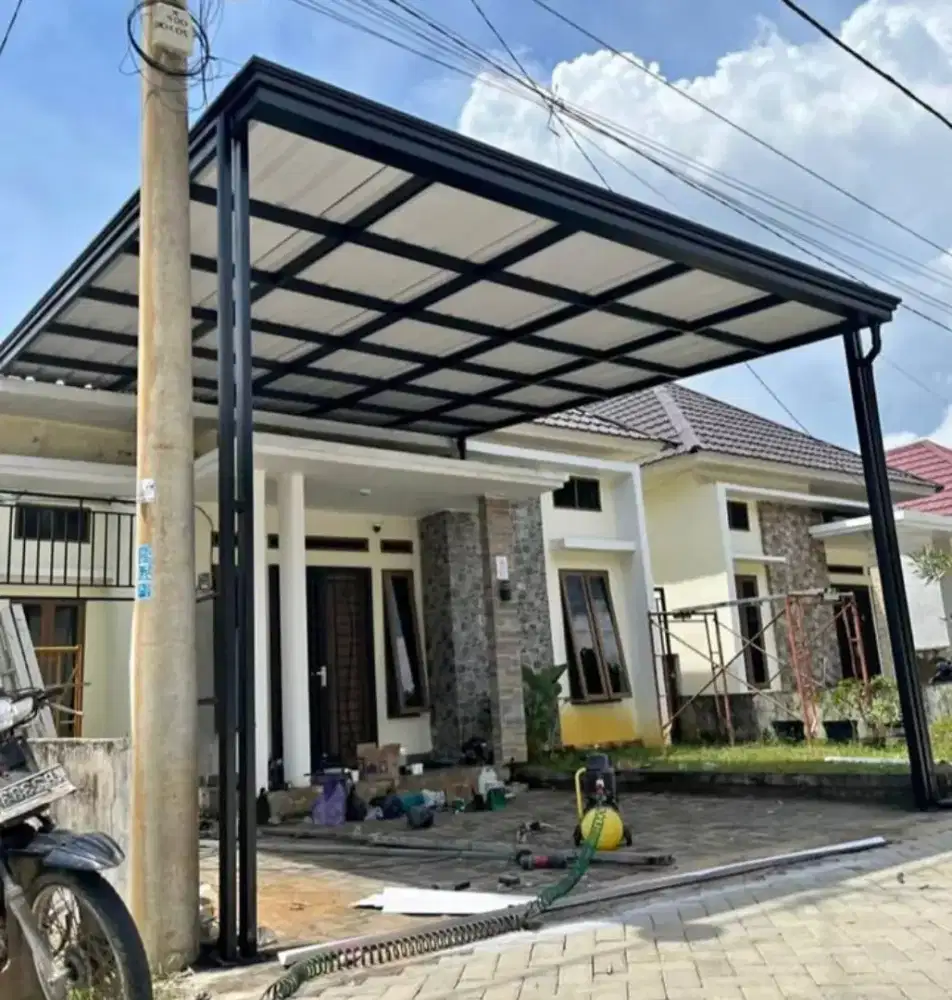 Kanopi dan pagar