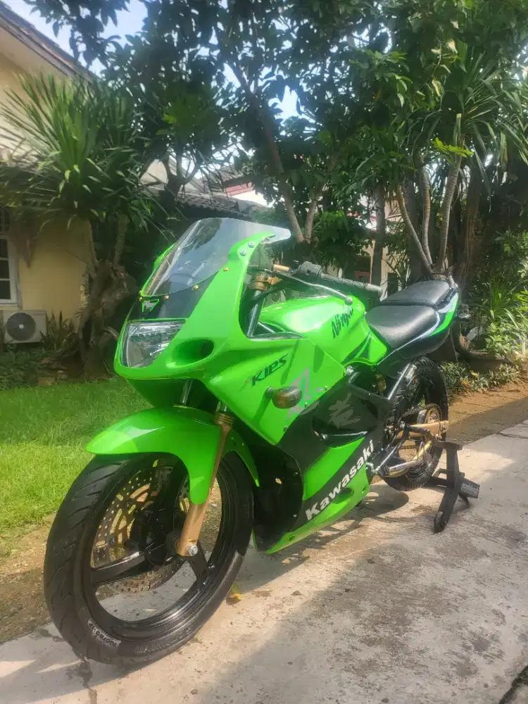Kawasaki Ninja RR Old 150 Superkips 2007 Hijau