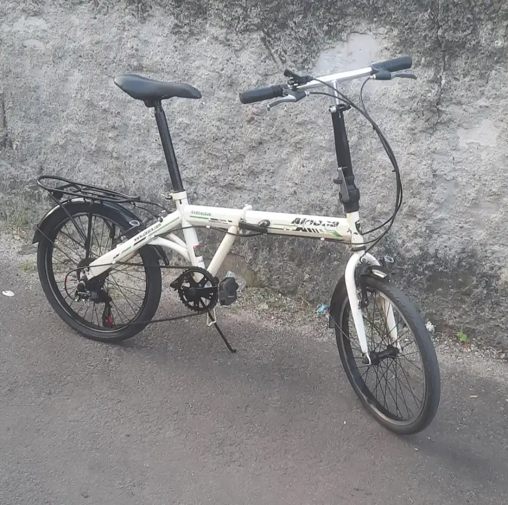 Jual sepeda lipat Aleoca uk 20 speed 6.