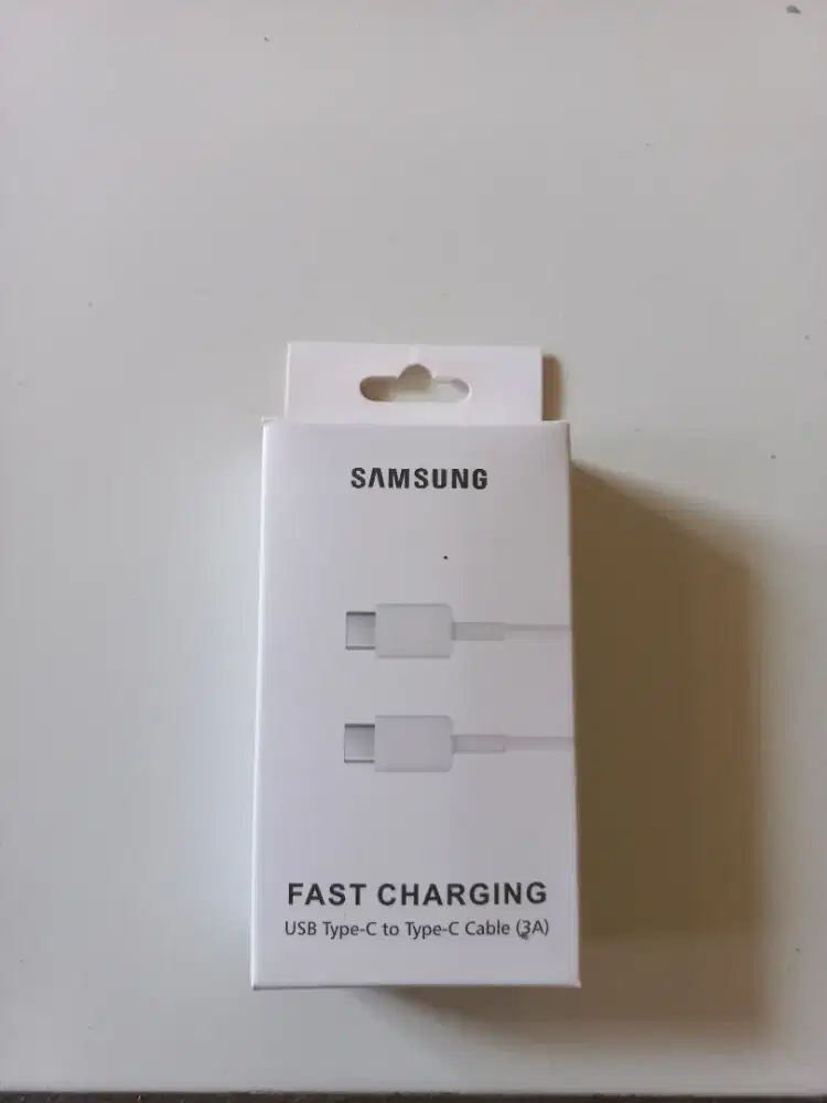Kabel Data Samsung Original 25W/45W Putih C to C