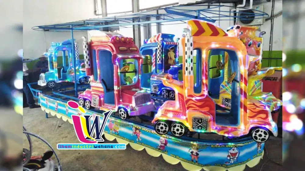 Kereta Panggung Truk Fiber isi 6