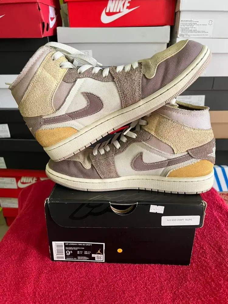Nike Air Jordan Mid Craft Taupe Haze