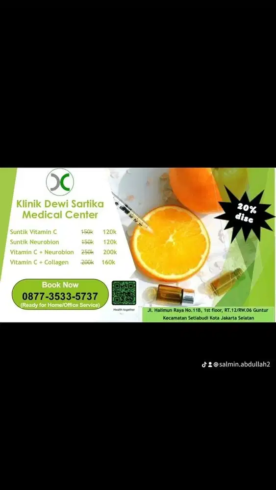 Di butahkan lulusan perawat di klinik