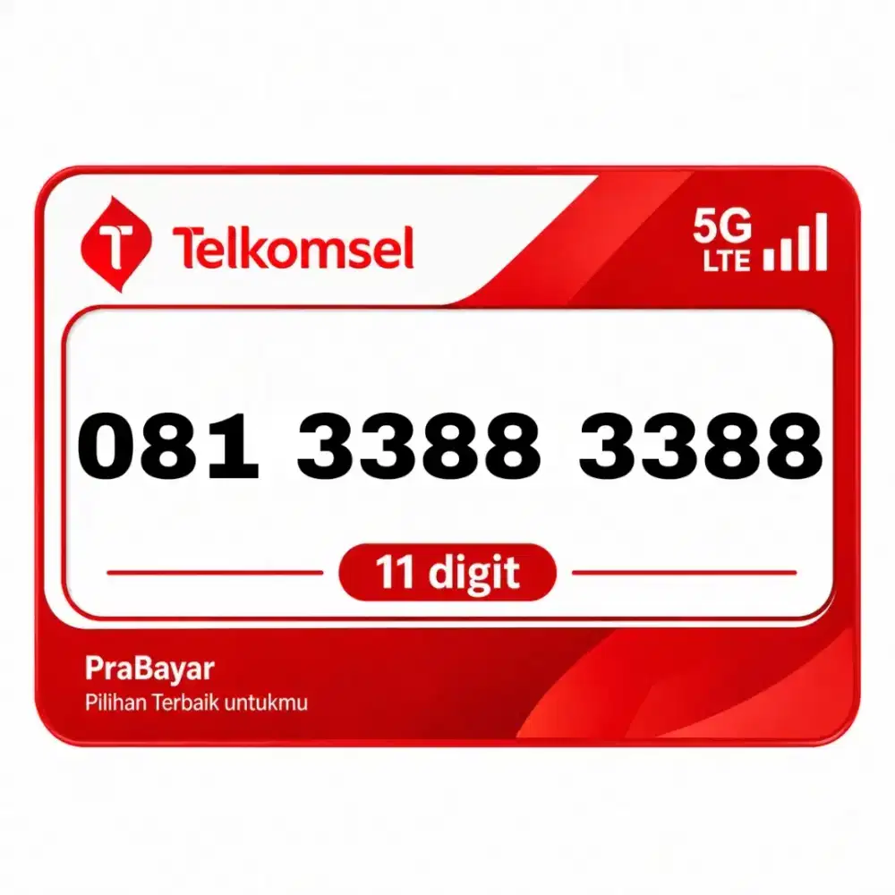 Nomor cantik 11 Digit Telkomsel