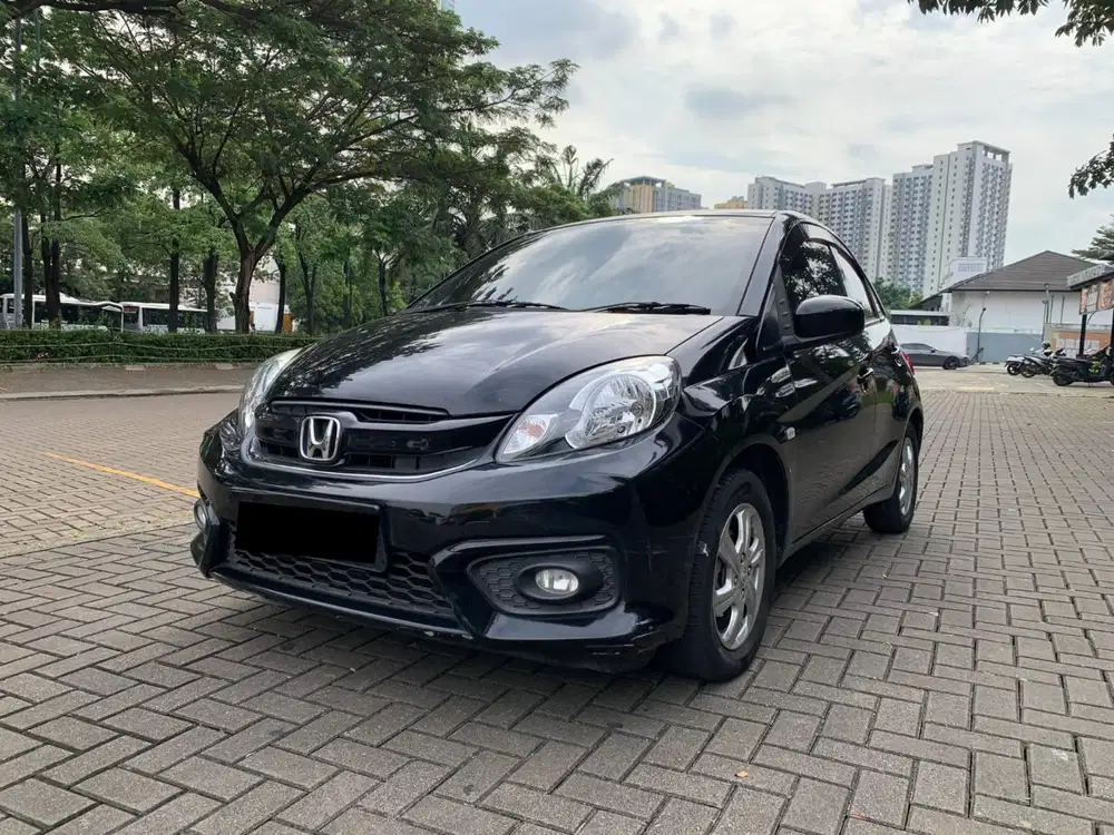 [ TERAWAT ] HONDA BRIO 1.2 E AT MATIC 2018 HITAM