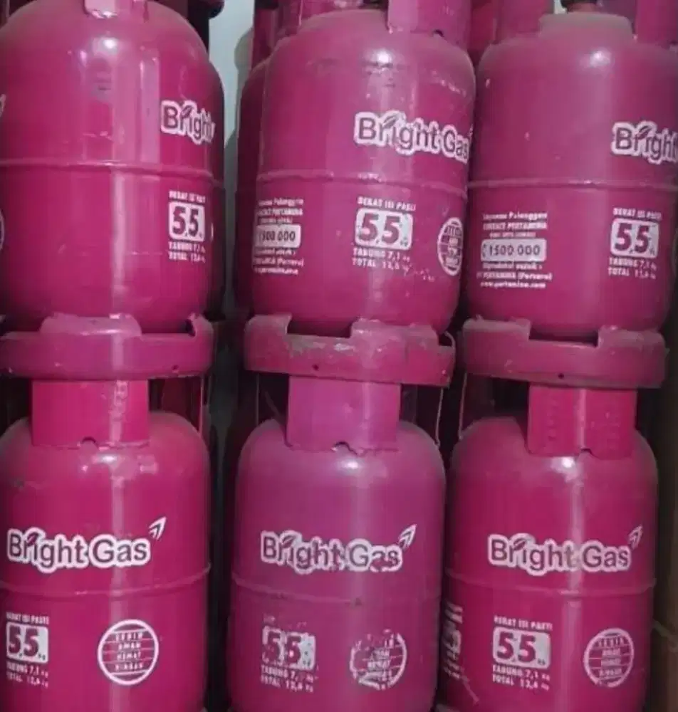 dijual Tabung elpiji 5.5kg kosong(6pcs)