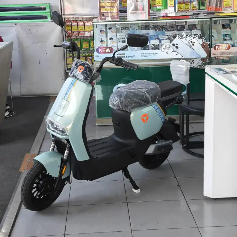 sepeda listrik promo potongan hingga 500 ribu, stock limited