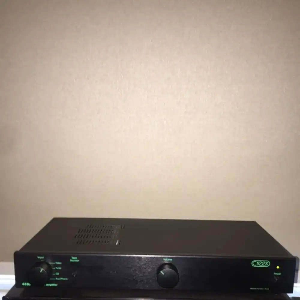 Creek 4330 MK2 integrated amplifier audio amp second