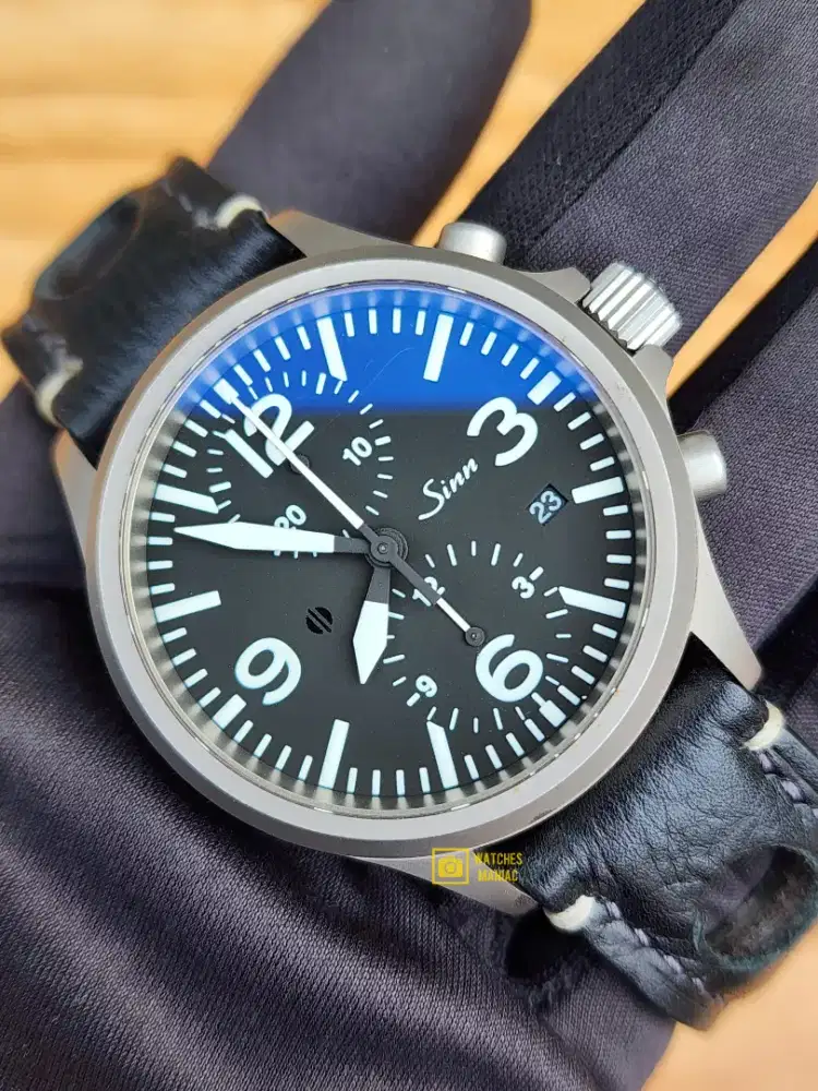 Jam Tangan Luxury Rare Original Sinn 756 Chronograph Automatic Germany