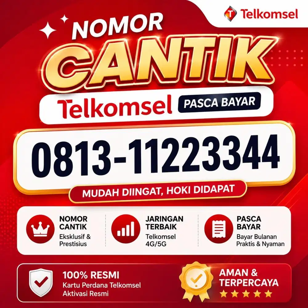 Kartu Perdana nomor cantik