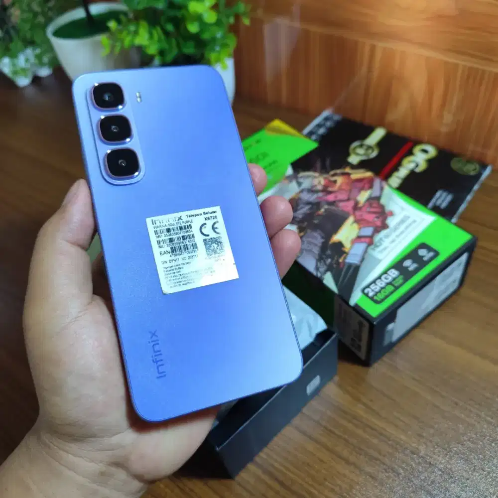 Infinix hot 60i NFC ram 8/256 fullset