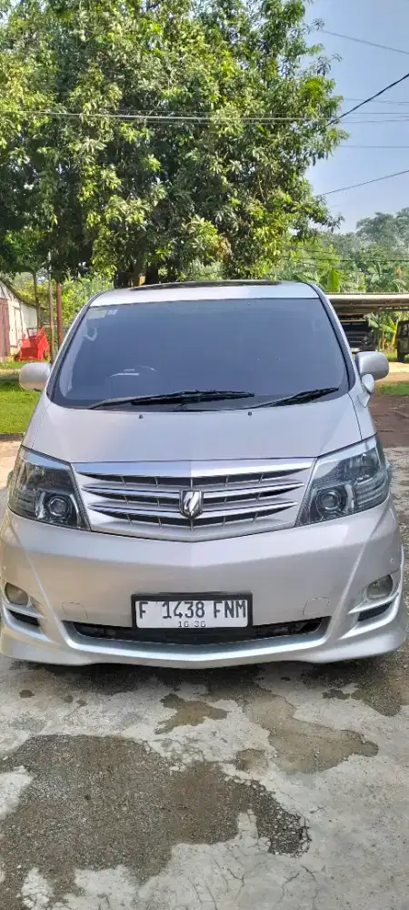 Toyota Alphard 2008 Bensin