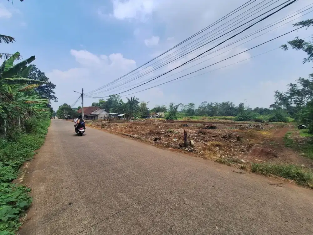 Dijual Tanah Kavling Murah Strategis di Cisauk - SHM 100 Jutaan - Dekat Tol baru Legok