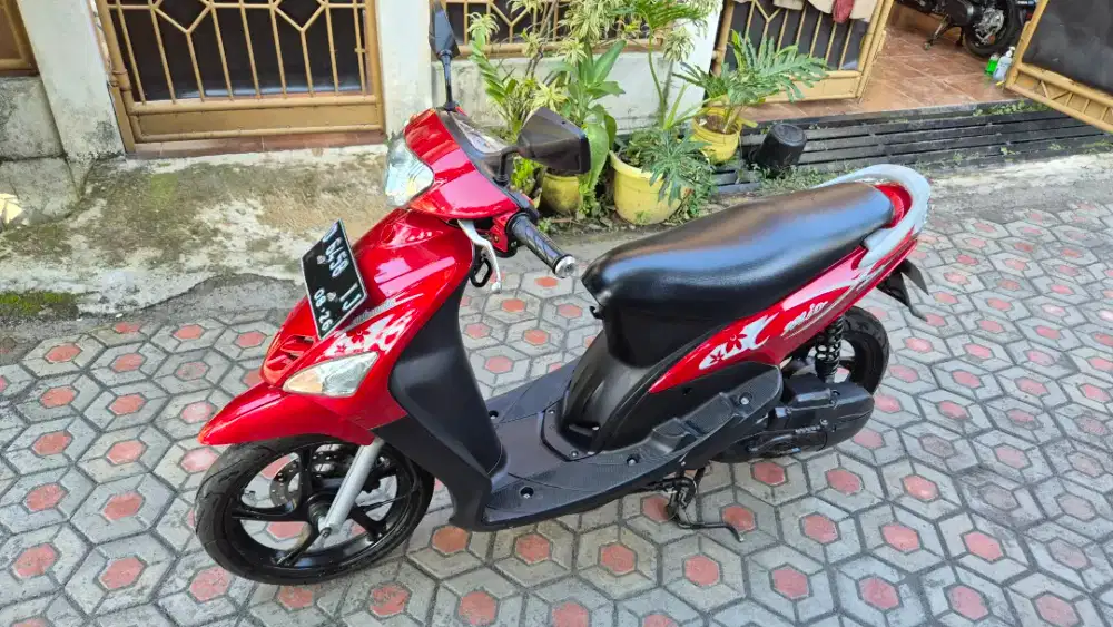 Yamaha Mio Smile 2011 Convert Mio Sporty – Merah Maroon – Siap Pakai