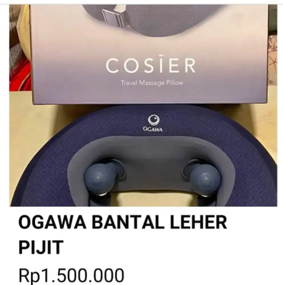 OGAWA Bantal Pijat Leher
