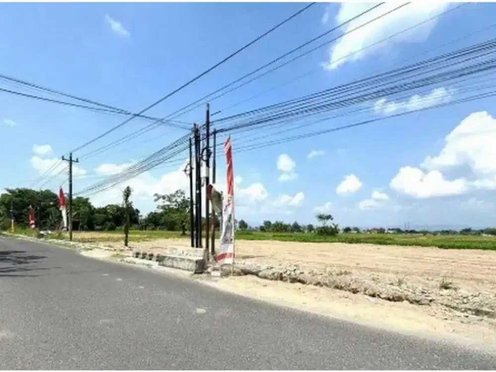 Dekat Candi Kedulan Tanah Yogyakarta di Purwomartani